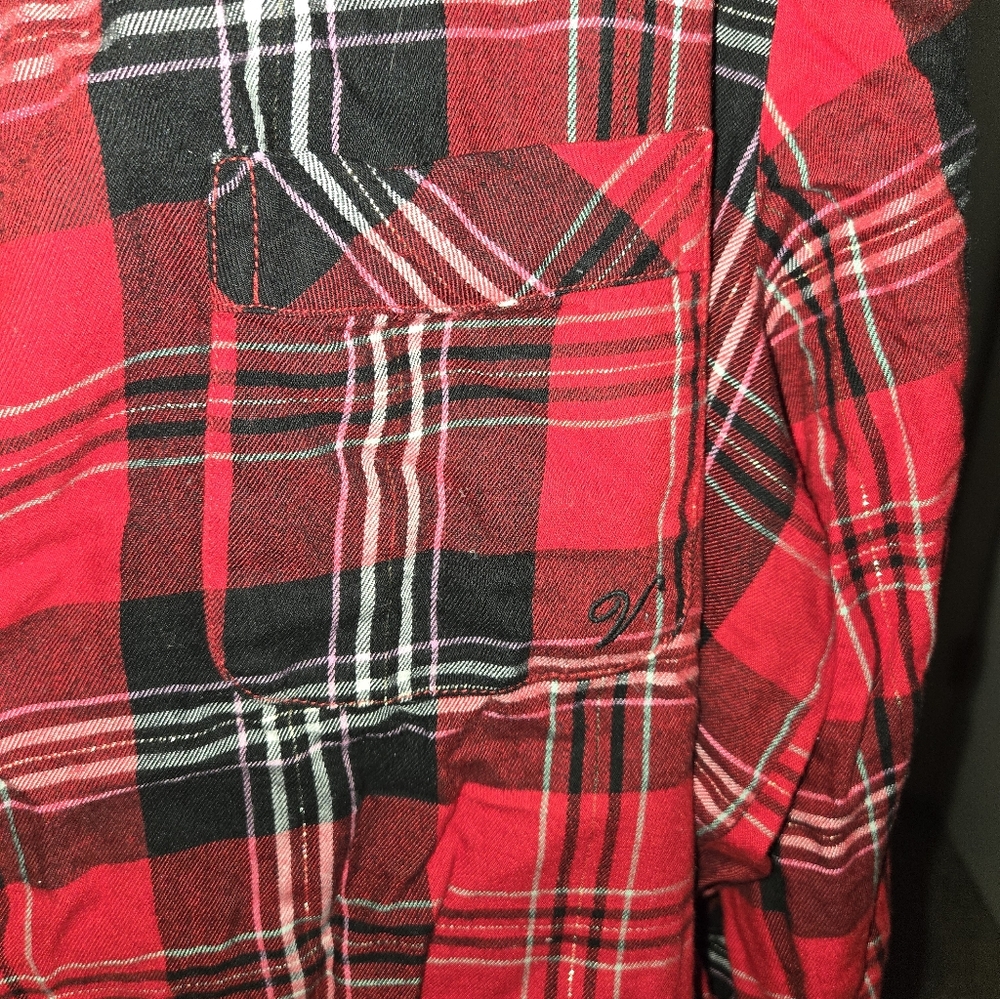 Victoria's Secret Red Plaid Pajama Set - Picture 3 of 3